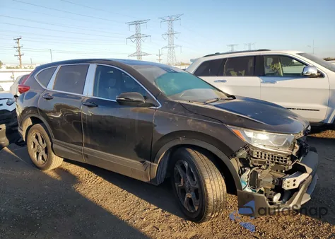 2018 Honda Cr-V Ex from USA, damaged, VIN 7FARW2H52JE068356